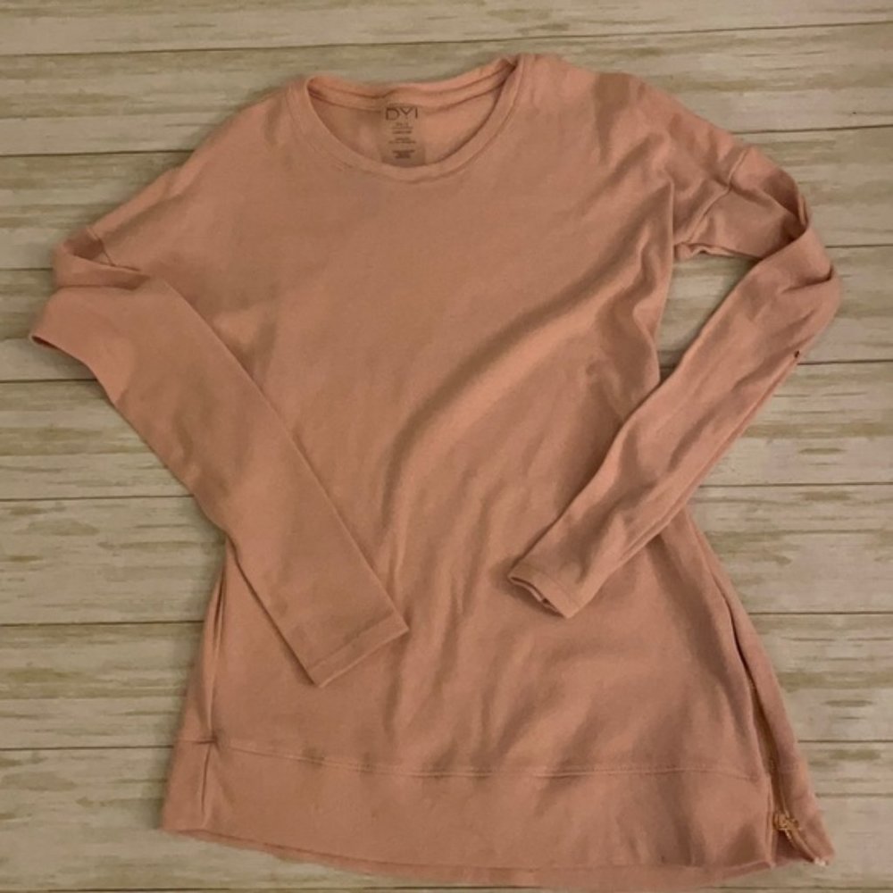 DYI Blush Top Rose Gold Zipper